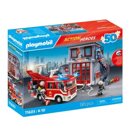 Playmobil 50 aniversario mega set bomberos