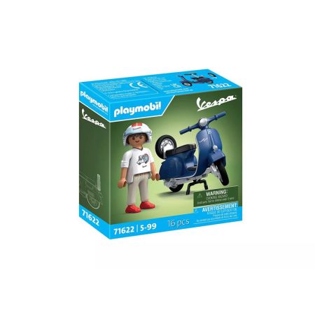 Playmobil Vespa 150 Sprint Veloce azul