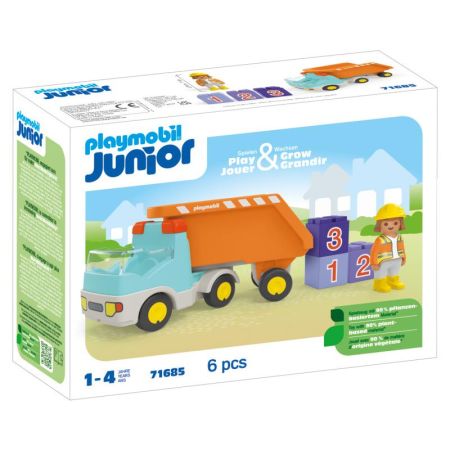 Playmobil Junior camión de construcción