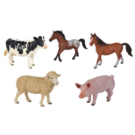 Animales granja en display