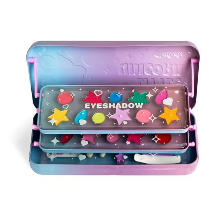 Set maquillaje Tin Case 3 niveles