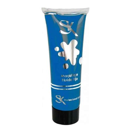 Tubo de Maquillaje al Agua 30 ml azul