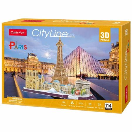 Puzzles 3D City Line París
