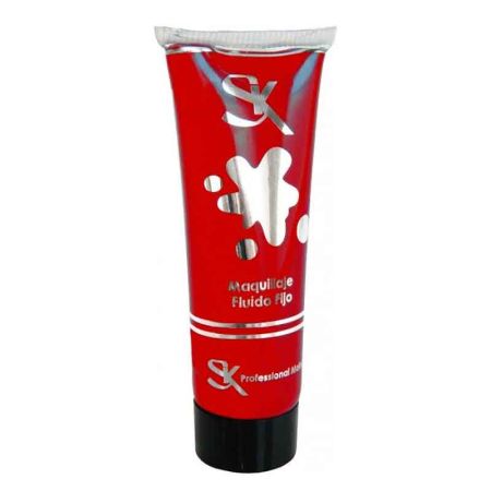 Tubo de Maquillaje al Agua 30 ml rojo