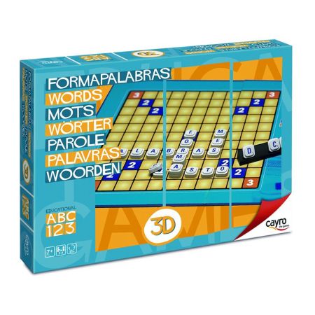 Juego formapalabras 3d