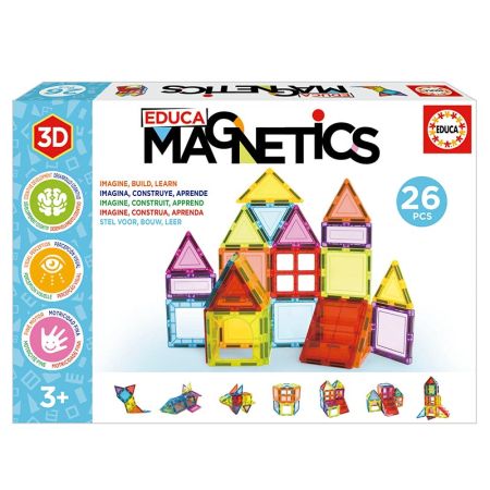 Educa juego construcción magnetico 26 piezas