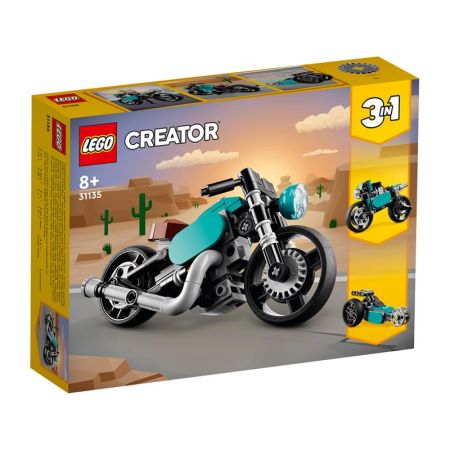 Lego Creator moto clásica