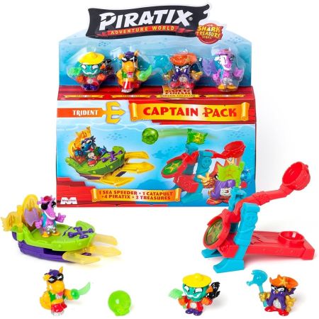 Piratix Shark treasure Captain Pack