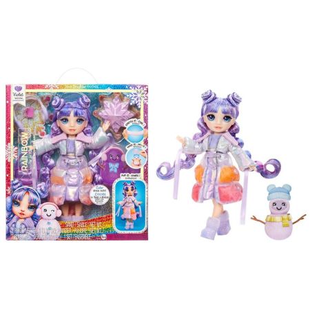 Rainbow High muñeca Winter Wonderland lila