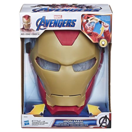 Avengers Iron man máscara con efectos