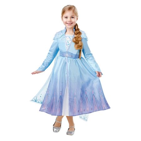Disfraz Elsa travel Frozen II deluxe Infantil
