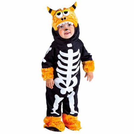 Disfraz bebé monstruo esqueleto halloween