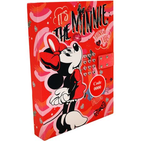 Diario secreto con código y sonido Minnie