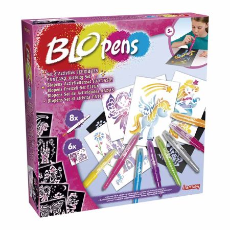 Blopens set de actividades fantasía