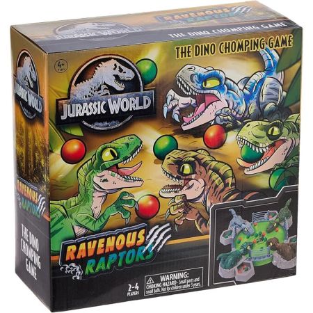 Jurassic world juego mesa  Ravenous Raptors