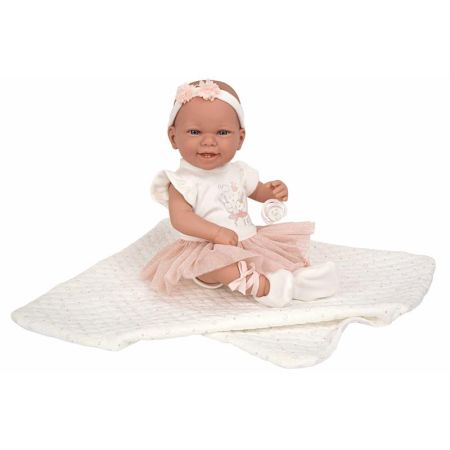 Bebé Elegance 42 cm Zoe bailarina con manta