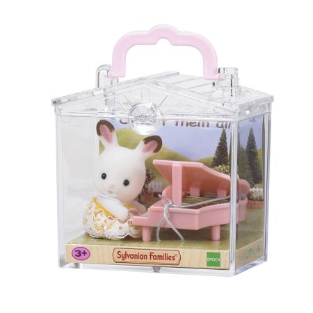 Sylvanian Families Conejo de chocolate con piano