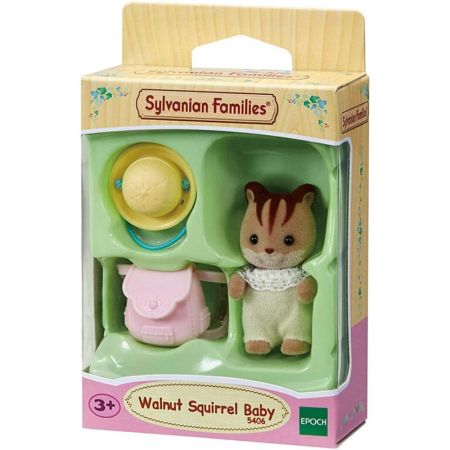 Sylvanina Families Bebé Ardilla de la Nuez