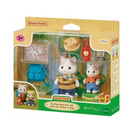 Sylvanian Families set de exploradores gato Latte