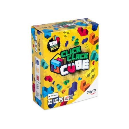 Juego de piezas Click clack cube