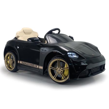 Coche Porsche Taycam 12 V negro