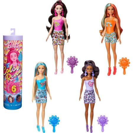 Barbie Color Reveal muñeca ritmo arcoíris