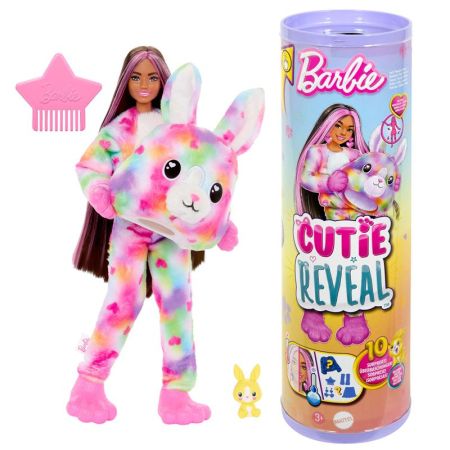 Barbie Cutie Reveal Sueños colores muñeca conejito