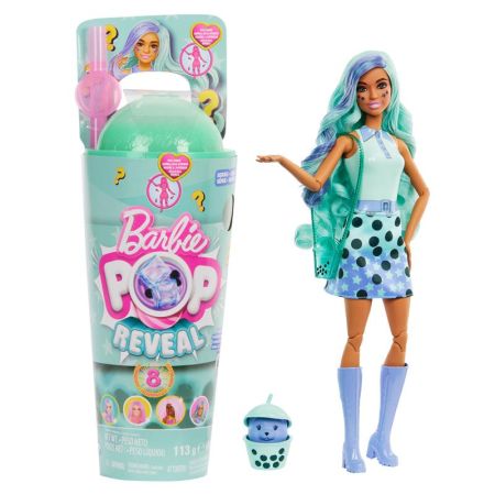 Barbie Pop Reveal Té de burbujas muñeca té verde