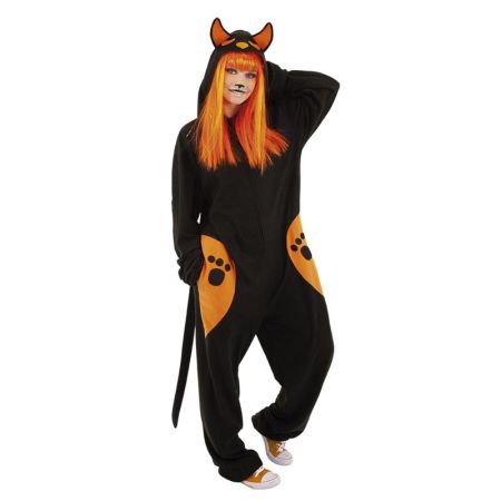 Disfraz Kigu Black Cat adulto