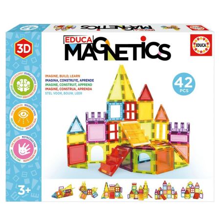 Educa juego construcción magnetico 42 piezas