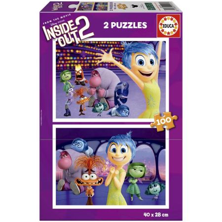 Educa puzzle 2X100 Inside Out 2