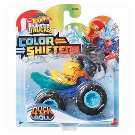 Coche Hot Wheels Monster Trucks color shifters