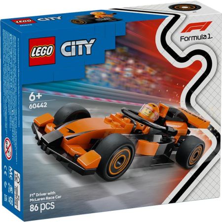 Lego City F1 piloto de F1® con Coche McLaren