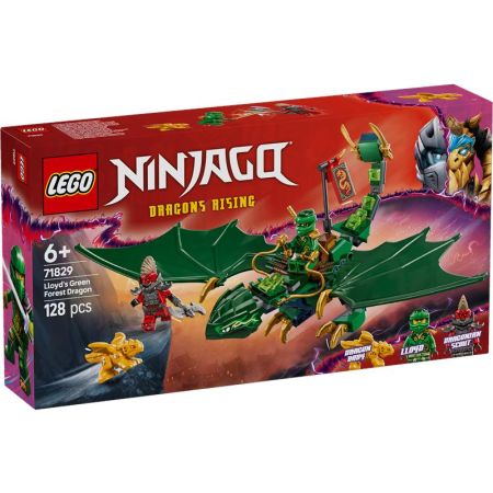 Lego Ninjago dragón verde del bosque de Lloyd