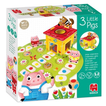 Los 3 cerditos juego de mesa infantil