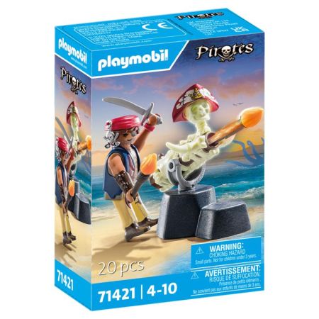 Playmobil Pirates artillero pirata