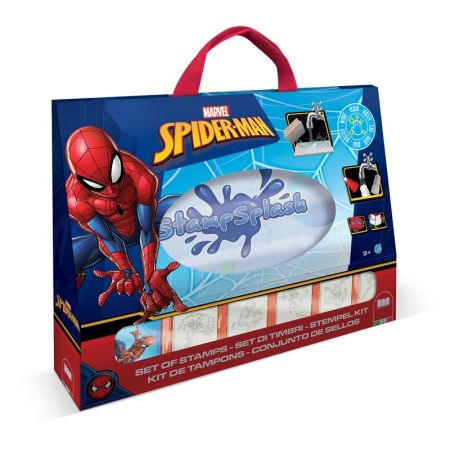 Spiderman Estuche actividades Stamp&Splash