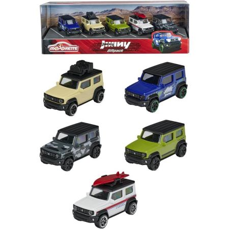 Suzuki Jimny pack 5 coches piezas Giftpack