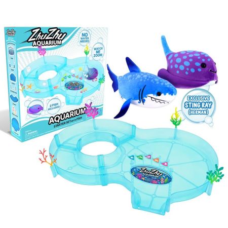 Zhu Zhu acuario set con pez