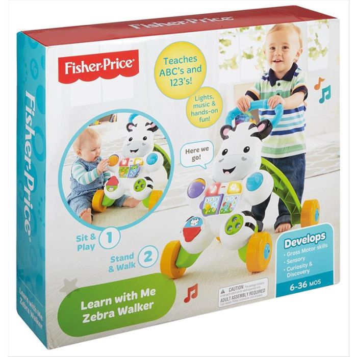 Comprar Fisher Price cebra andador parlanchina de Fisher Price. 6 Meses