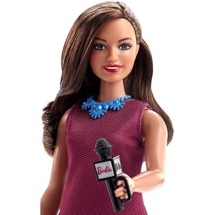 Comprar Muneca Barbie 60 th aniversario Reportera de Mattel. 3 Anos