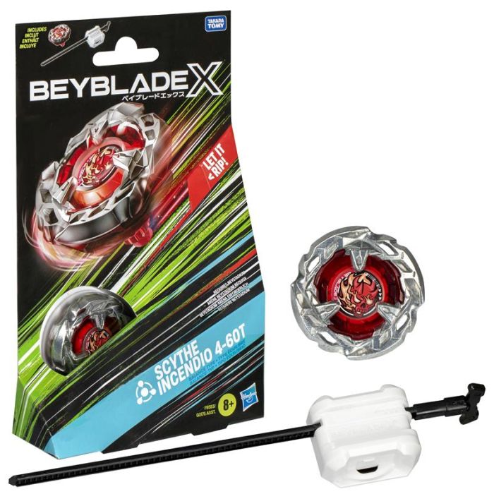 Beyblade X kit iniclal con lanzador