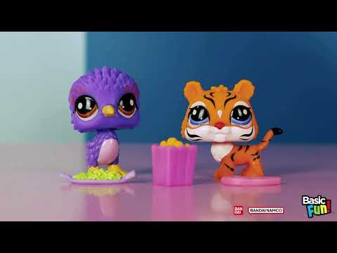 Pack de 2 Mascotas BF00525, LITTLEST PET SHOP BANDAI