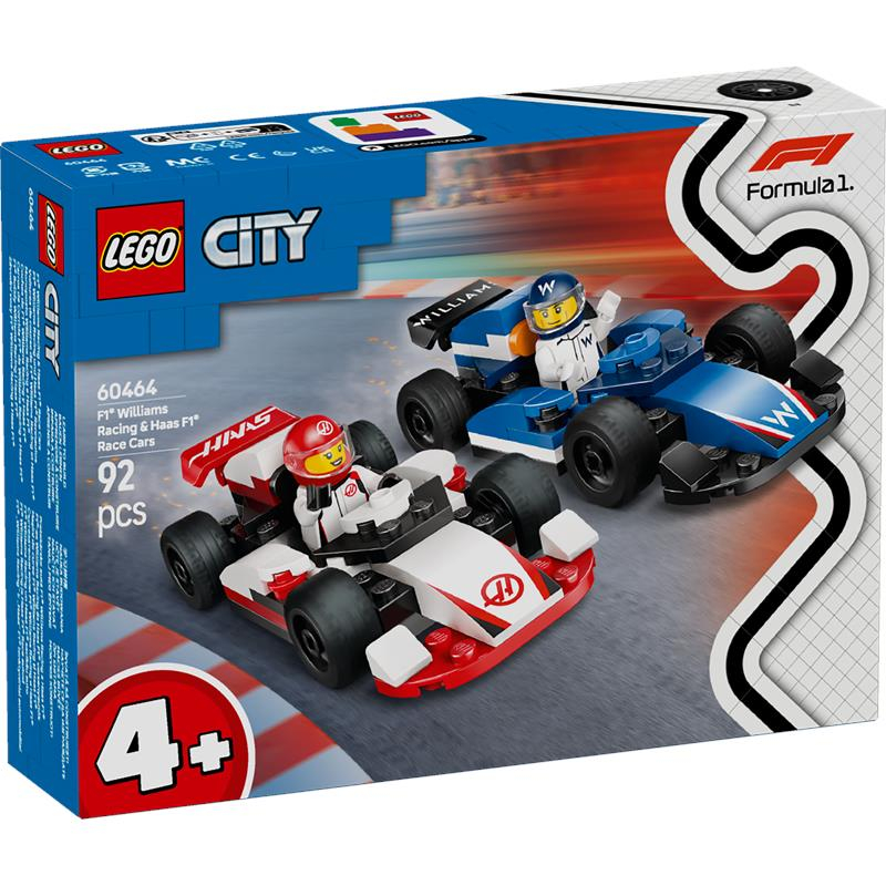 Lego City f1 coches de F1 Williams Racing y Haas