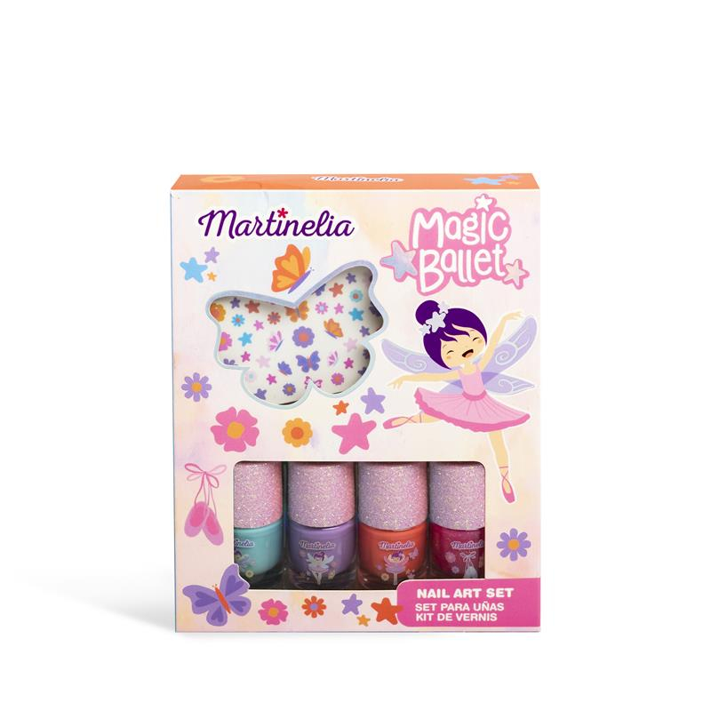 Set de uñas y pegatinas Magic Ballet