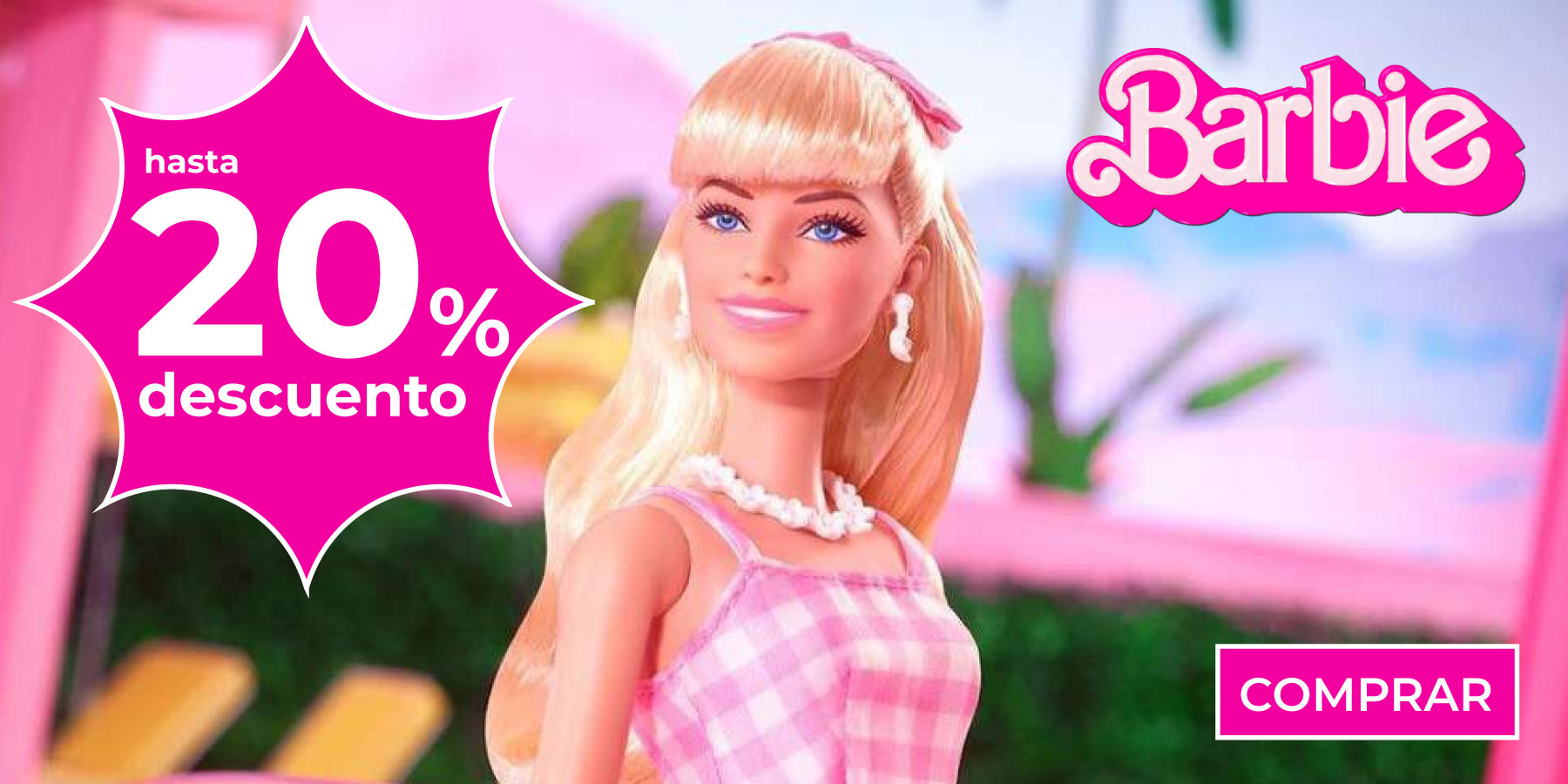 munecas Barbie en promocion