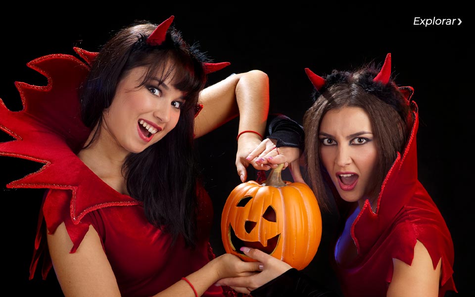 comprar disfraces de diablos para o halloween