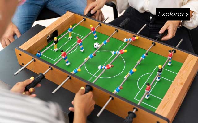 Futbolín, Pinball y Billar