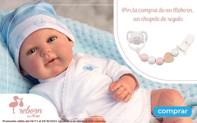 comprar reborn con oferta chupete