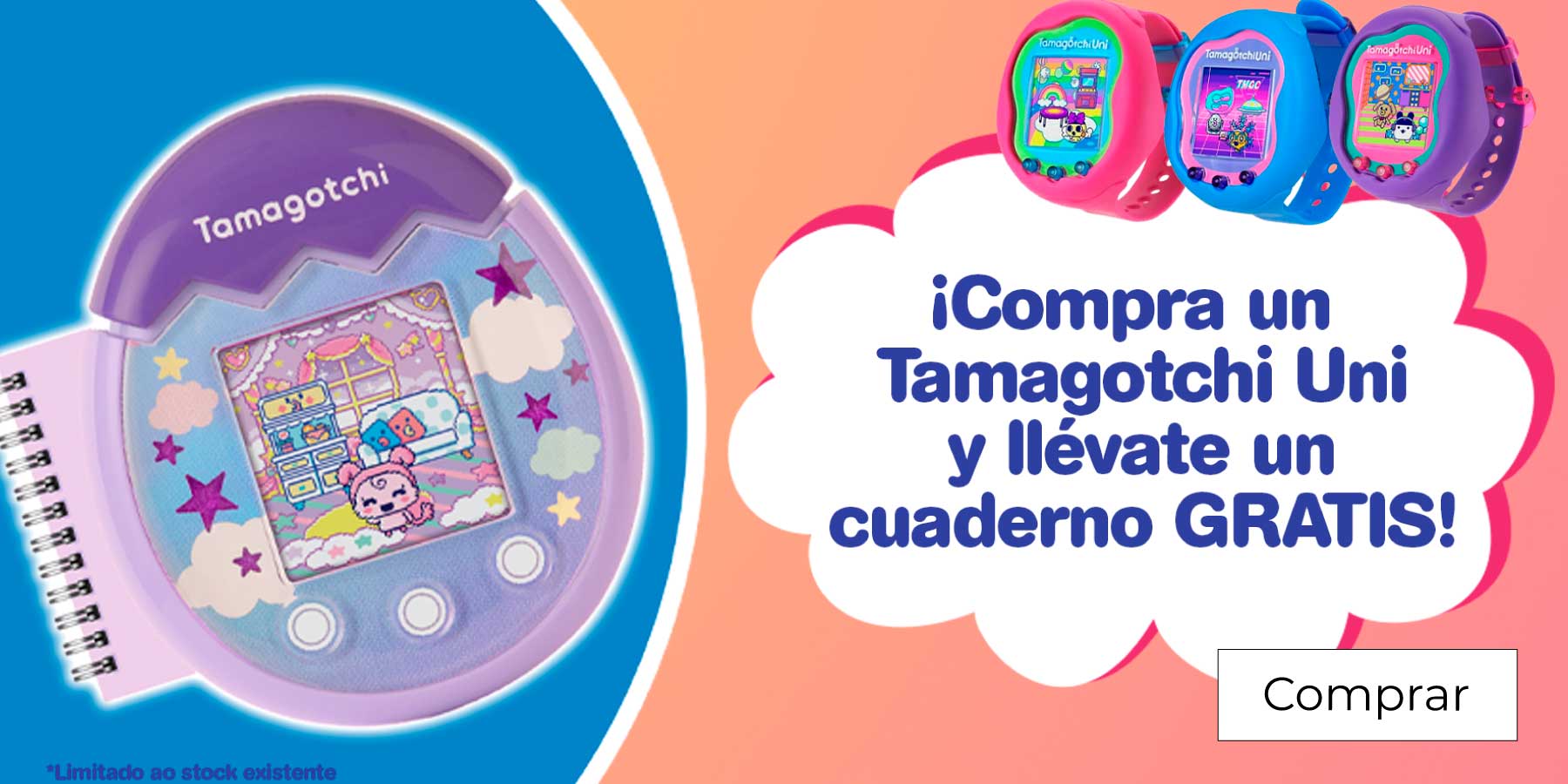 Promocion en juguetes tanagotchi